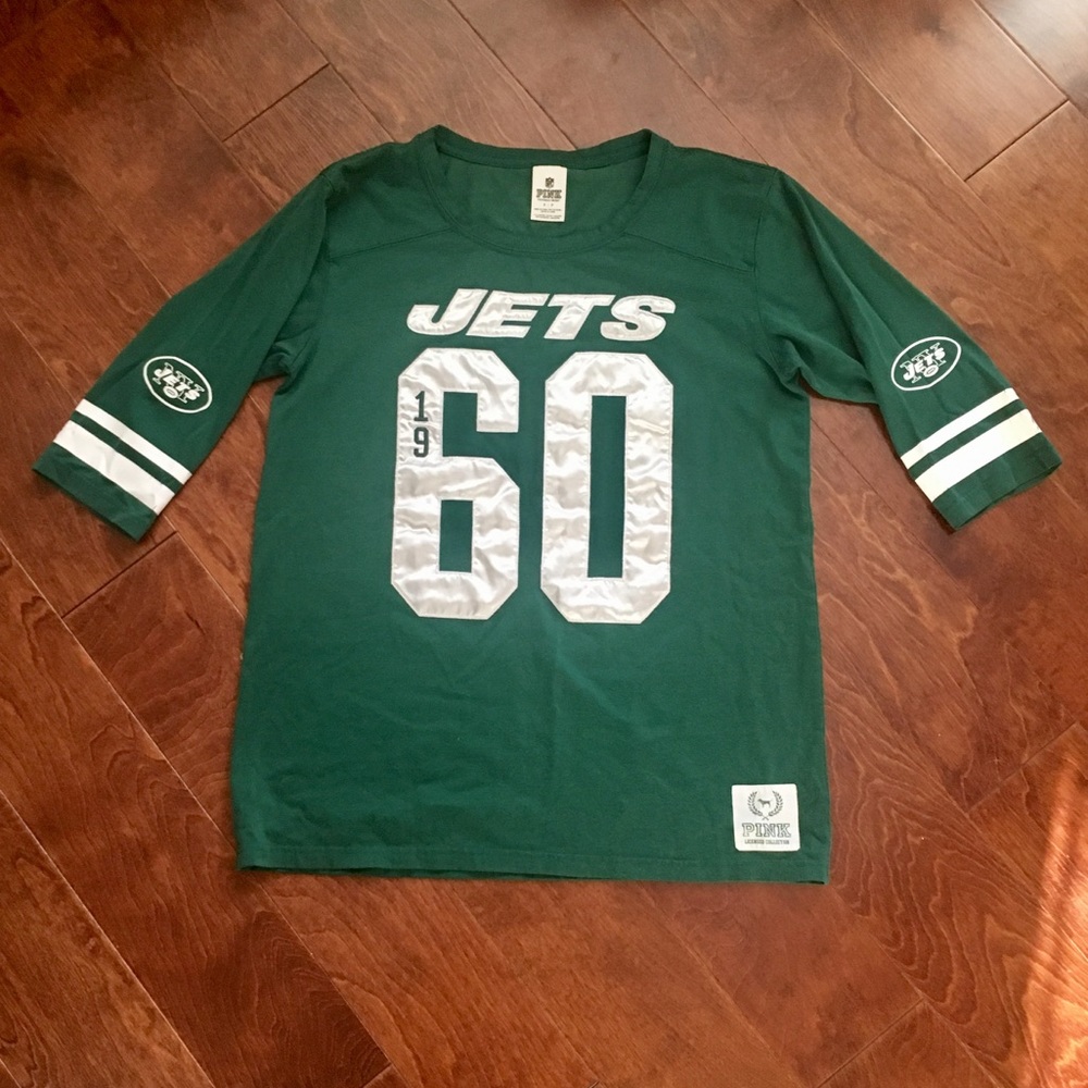 PINK NY JETS Jersey | S